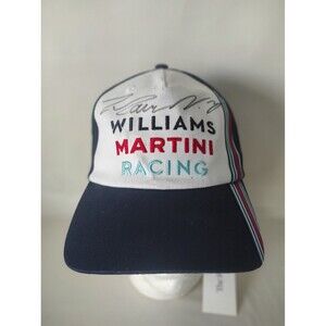 Williams Martini Racing F1 Hat Autographed Signed Felipe Massa Valteri Bottas
